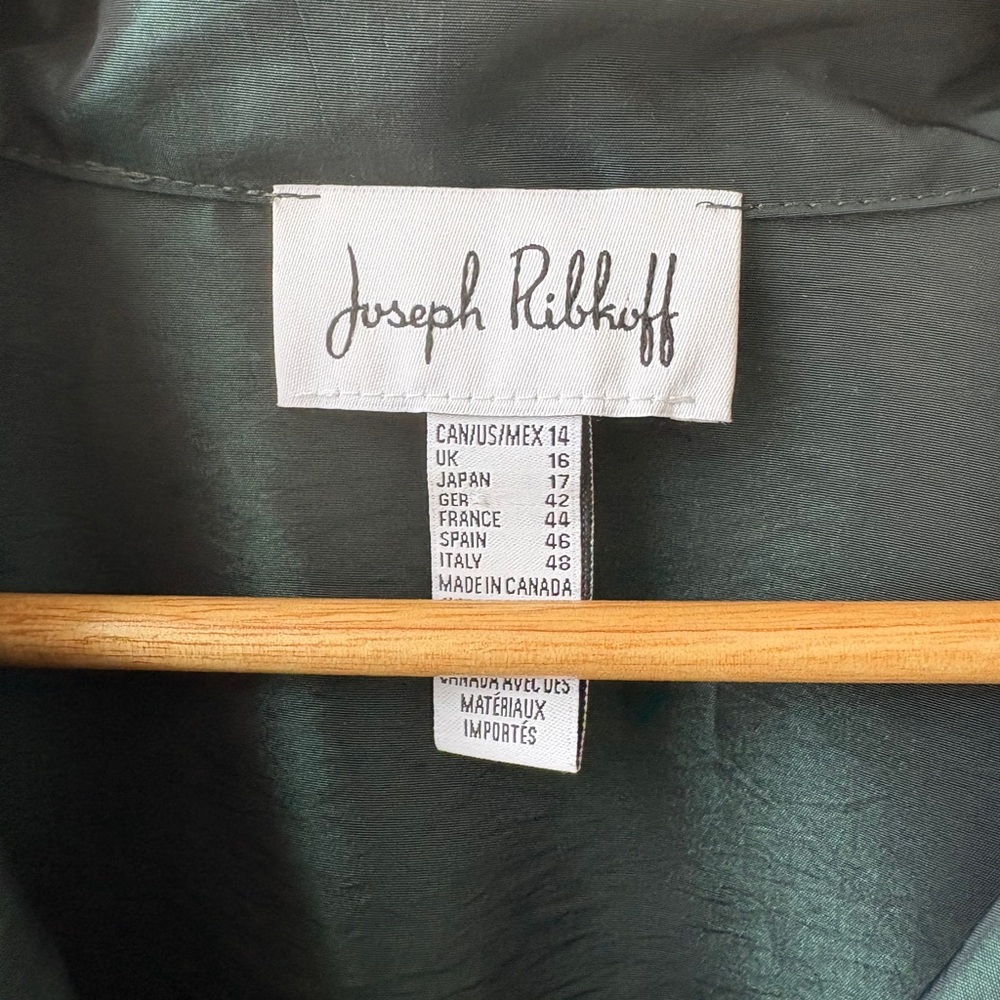 Joseph Ribkoff Taffeta Top - Picture 8 of 14